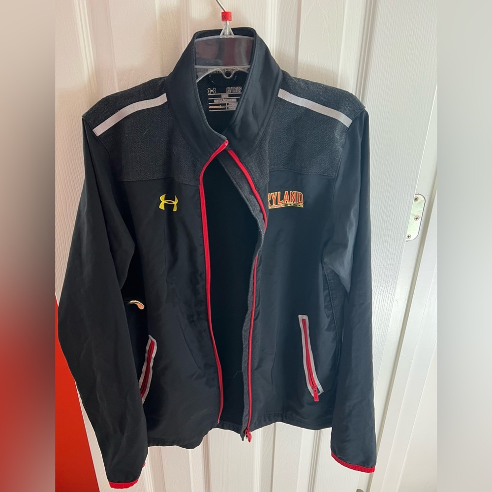 Under Armour Maryland brand active wear jacket